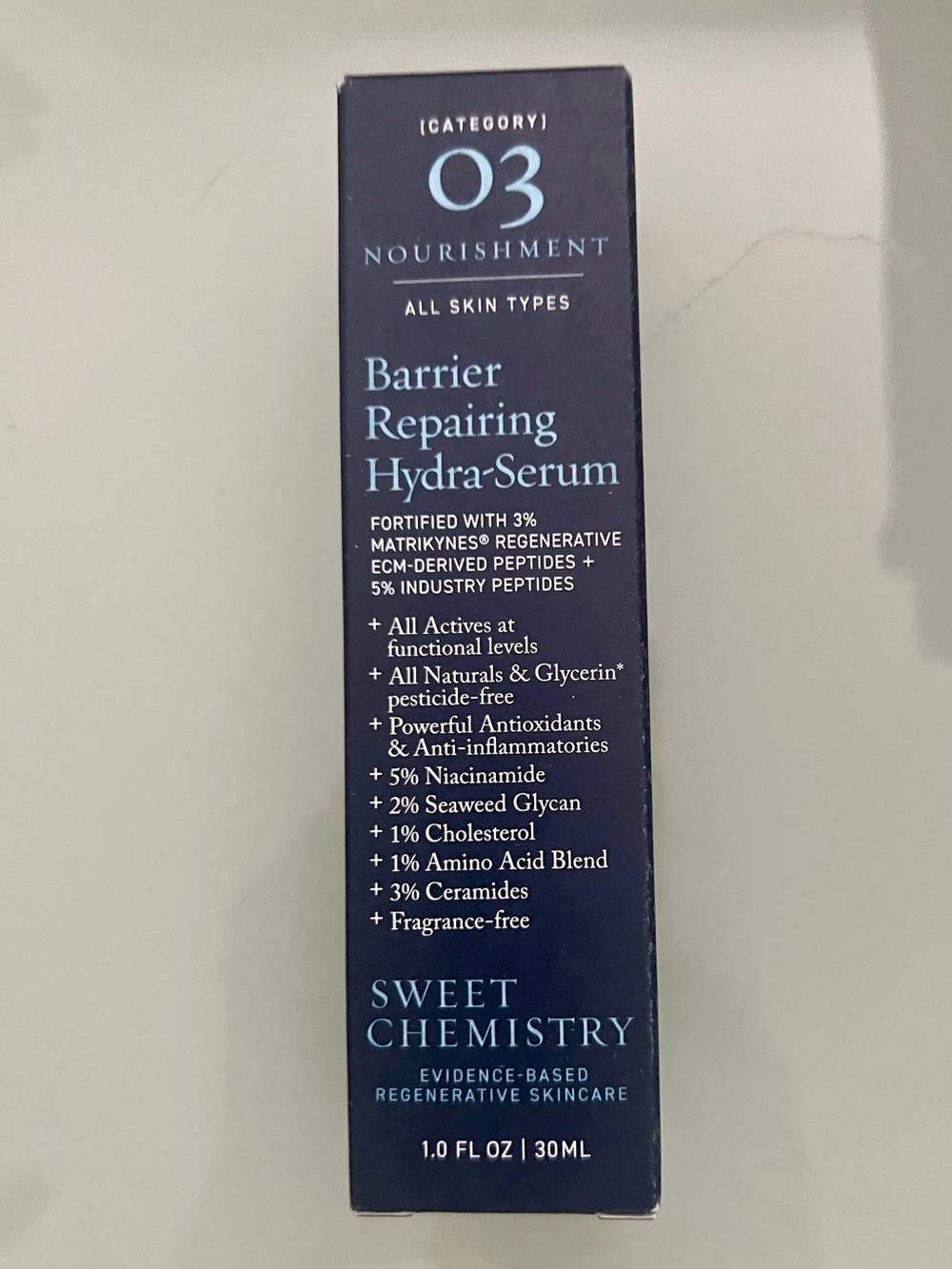 Sweet Chemistry - Barrier Repairing Hydra-Serum - NEW